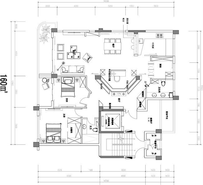 160 140竞赛户型平面图-Model.jpg