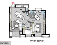 罗伟丨94户型丨第二季绿地户型大赛