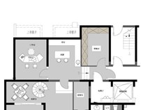 罗马假日方案一丨五矿大赛一层户型作品