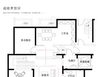 梁珂萍超能梦想居丨五矿大赛一层户型作品