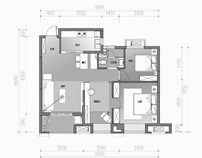 王娜丨94户型丨第二季绿地户型大赛