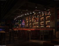 上海 布朗石-loft风格酒吧丨花万里餐饮设计