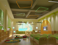 幼儿园装修设计|阳光理想幼儿园|极正创意