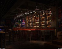上海 布朗石-loft风格酒吧丨花万里深圳餐饮设计