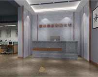 深圳宝安办公室装修设计案例-康圣合金制品有限公司-广深艺建设