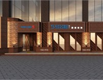 郑州五号公路西餐厅设计——七原设计作品