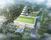新冶新作 | 东南亚文娱商业地产项目-瀑布酒店