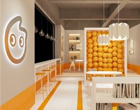 【新作】LK DESIGN | 一间美好的茶饮咖啡空间&amp;自习室--- CoCo中国海洋大学崂山校区店