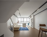 简墅设计丨75㎡ 极简LOFT公寓，回归本质！